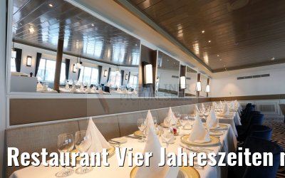 Restaurant Vier Jahreszeiten nach Renovierung 2016 MS Amadea