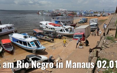am Rio Negro in Manaus 02.01.2015