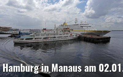 Hamburg in Manaus am 02.01.2015
