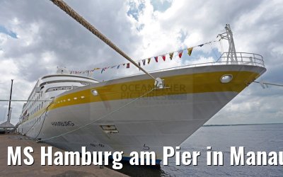 MS Hamburg am Pier in Manaus 02.01.2015
