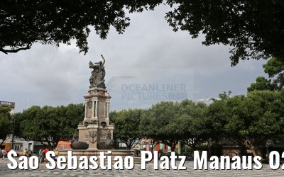 Sao Sebastiao Platz Manaus 02.01.2015