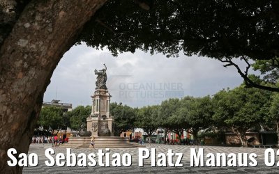 Sao Sebastiao Platz Manaus 02.01.2015