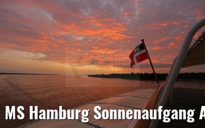 MS Hamburg Sonnenaufgang Amazonas 03.01.2015