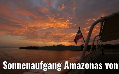 Sonnenaufgang Amazonas von MS Hamburg 03.01.2015