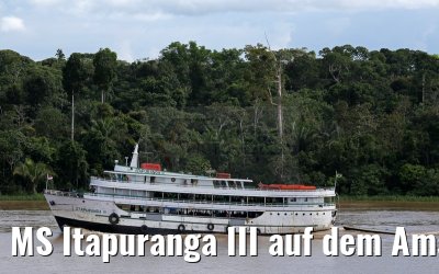MS Itapuranga III auf dem Amazonas 06.01.2015