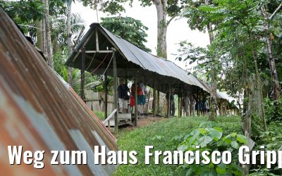 Weg zum Haus Francisco Grippa 07.01.2015