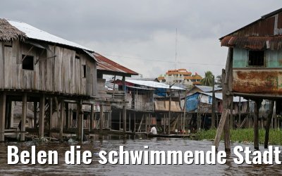 Belen die schwimmende Stadt in Iquitos 08.01.2015
