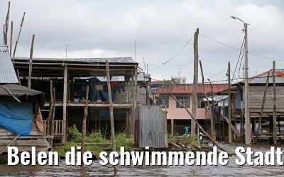 Belen die schwimmende Stadt in Iquitos 08.01.2015
