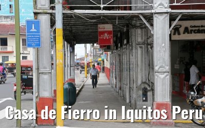 Casa de Fierro in Iquitos Peru 08.01.2015