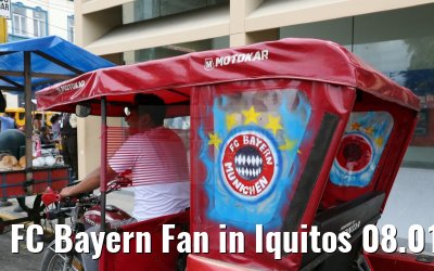 FC Bayern Fan in Iquitos 08.01.2015