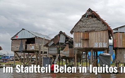 im Stadtteil Belen in Iquitos in Peru 08.01.2015