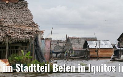 im Stadtteil Belen in Iquitos in Peru 08.01.2015