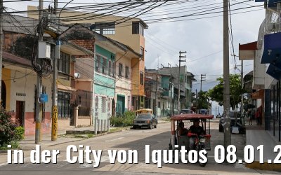 in der City von Iquitos 08.01.2015