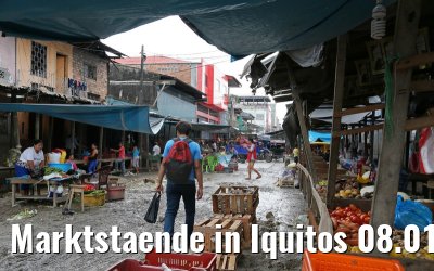 Marktstaende in Iquitos 08.01.2015