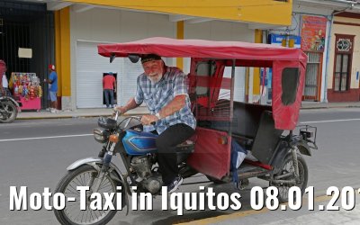 Moto-Taxi in Iquitos 08.01.2015