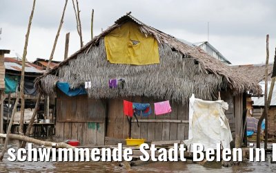 schwimmende Stadt Belen in Iquitos 08.01.2015