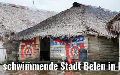schwimmende Stadt Belen in Iquitos 08.01.2015