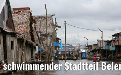 schwimmender Stadtteil Belen in Iquitos 08.01.2015