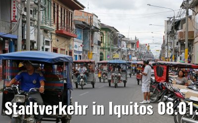 Stadtverkehr in Iquitos 08.01.2015