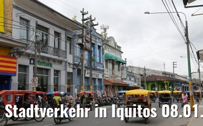 Stadtverkehr in Iquitos 08.01.2015