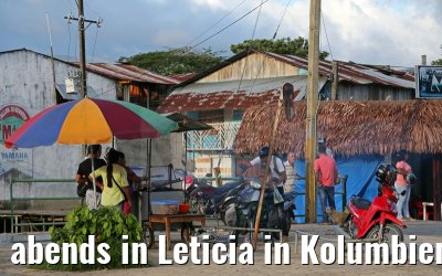 abends in Leticia in Kolumbien 09.01.2015