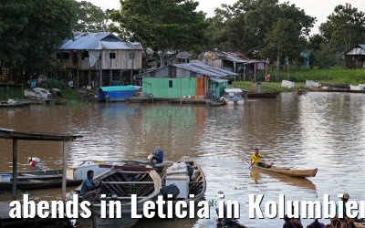 abends in Leticia in Kolumbien 09.01.2015