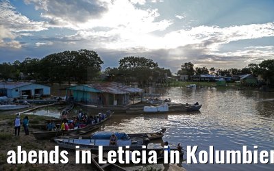abends in Leticia in Kolumbien 09.01.2015