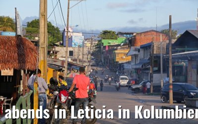 abends in Leticia in Kolumbien 09.01.2015