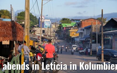 abends in Leticia in Kolumbien 09.01.2015