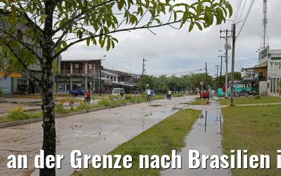 an der Grenze nach Brasilien in Leticia am Amazonas 09.01.2015