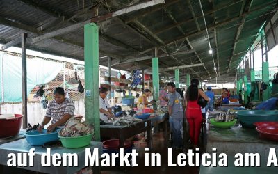 auf dem Markt in Leticia am Amazonas 09.01.2015