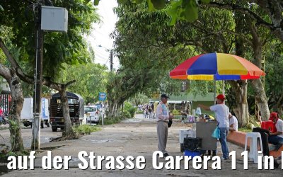 auf der Strasse Carrera 11 in Leticia in Kolumbien 09.01.2015