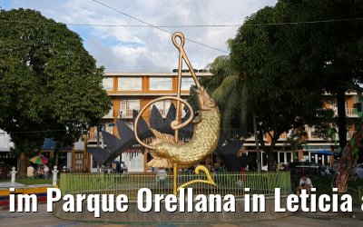 im Parque Orellana in Leticia am Amazonas 09.01.2015