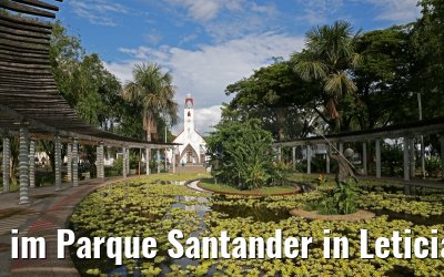 im Parque Santander in Leticia in Kolumbien 09.01.2015