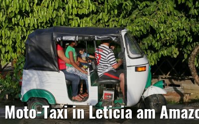 Moto-Taxi in Leticia am Amazonas 09.01.2015