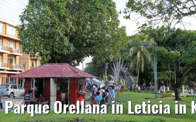 Parque Orellana in Leticia in Kolumbien 09.01.2015