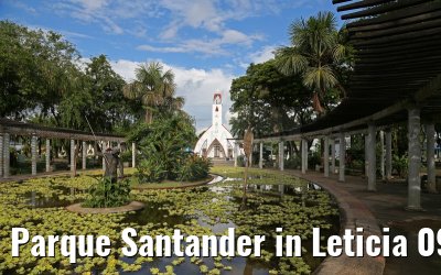 Parque Santander in Leticia 09.01.2015