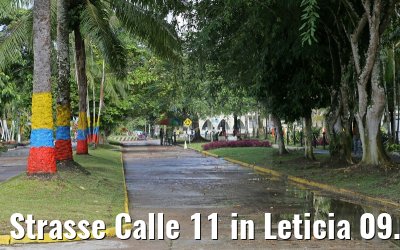 Strasse Calle 11 in Leticia 09.01.2015