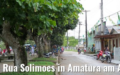 Rua Solimoes in Amatura am Amazonas 10.01.2015