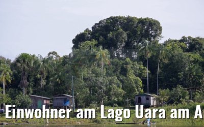 Einwohner am Lago Uara am Amazonas 11.01.2015