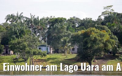 Einwohner am Lago Uara am Amazonas 11.01.2015