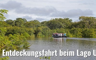 Entdeckungsfahrt beim Lago Uara am Amazonas 11.01.2015