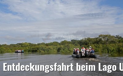 Entdeckungsfahrt beim Lago Uara am Amazonas 11.01.2015
