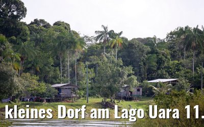 kleines Dorf am Lago Uara 11.01.2015