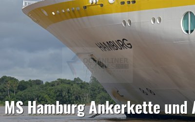 MS Hamburg Ankerkette und Amazonas 11.01.2015