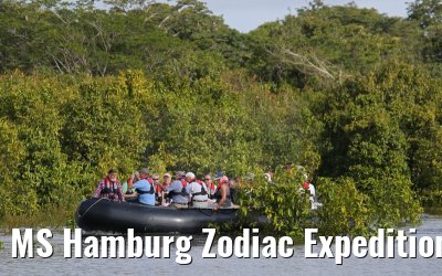 MS Hamburg Zodiac Expedition auf dem Amazonas 11.01.2015