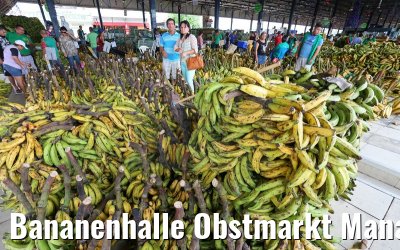 Bananenhalle Obstmarkt Manaus 13.01.2015