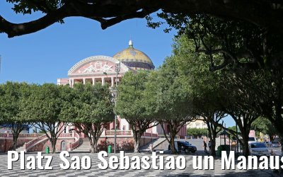 Platz Sao Sebastiao un Manaus 13.01.2015