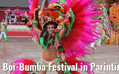 Boi-Bumba Festival in Parintins in Brasilien 14.01.2015