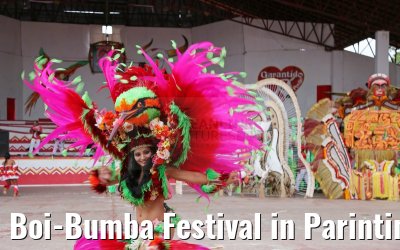 Boi-Bumba Festival in Parintins in Brasilien 14.01.2015